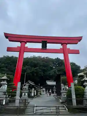武州柿生琴平神社の鳥居