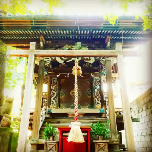 諏訪神社の芸術