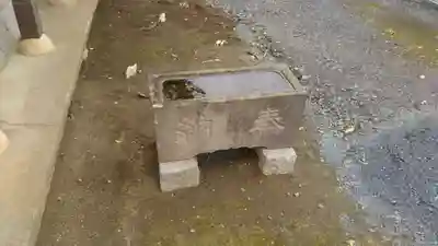 八幡神社の手水舎