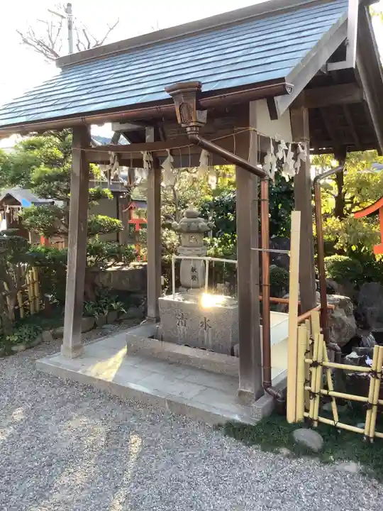 尾張猿田彦神社の手水舎