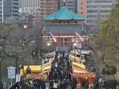 寛永寺不忍池弁天堂の周辺