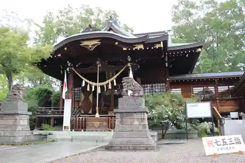 行田八幡神社の本殿