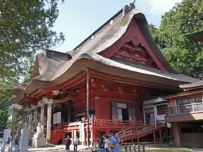 出羽神社(出羽三山神社)~三神合祭殿~の本殿・本堂