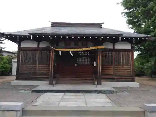 中馬場諏訪神社の本殿・本堂