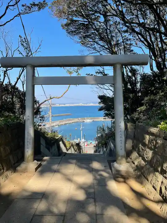 酒列磯前神社の鳥居