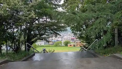 留萌神社の景色