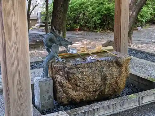 亀戸 香取神社の手水舎