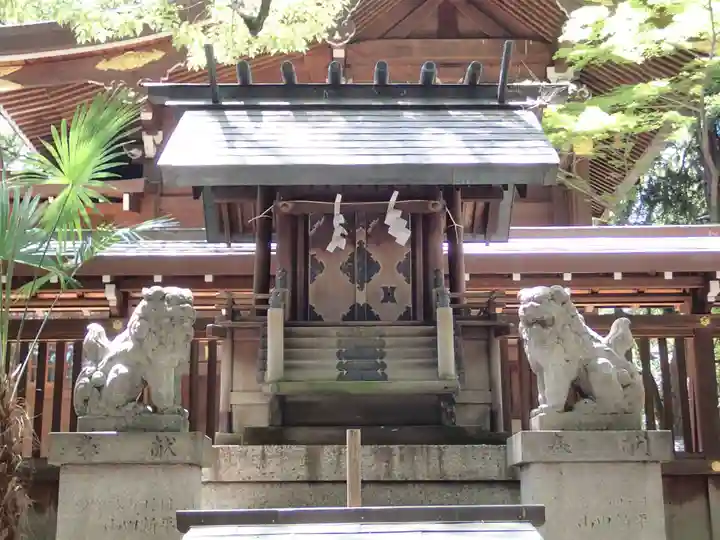 若宮八幡社の末社・摂社