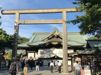 靖國神社の鳥居