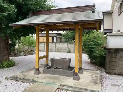 八王子神社の手水