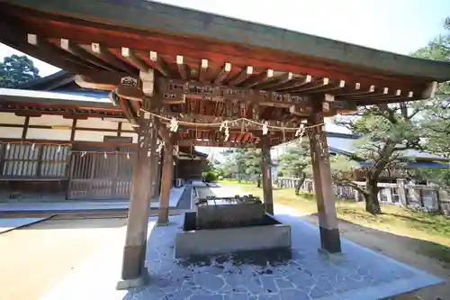 松陰神社の手水舎