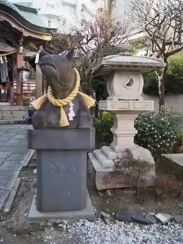 平河天満宮の狛犬