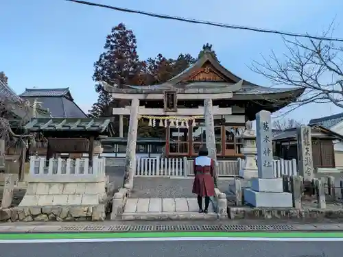 葛木神社の鳥居