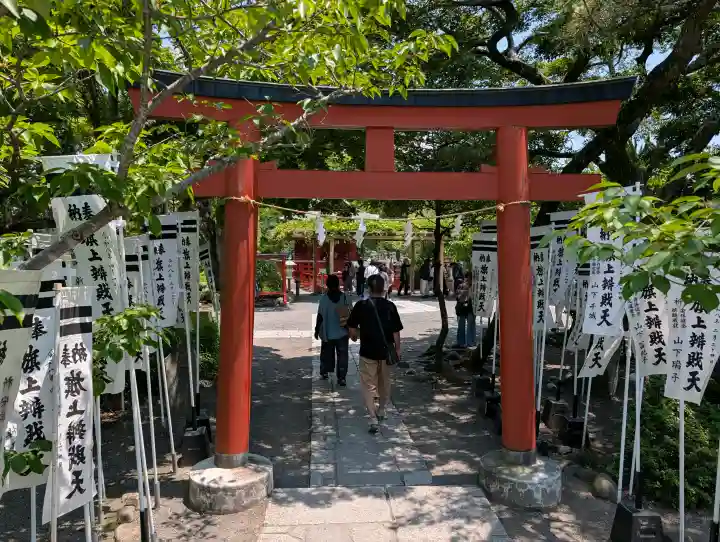 旗上弁財天社(神奈川県)