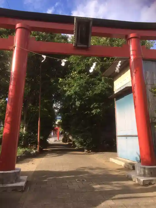 東京羽田 穴守稲荷神社の鳥居