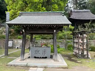 横浜 西方寺の手水舎