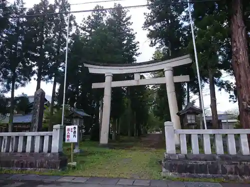 篠座神社の鳥居