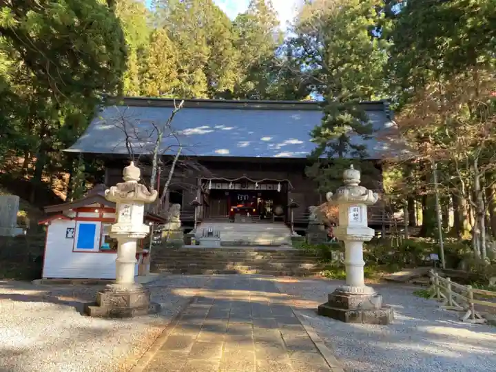 河口浅間神社の本殿・本堂