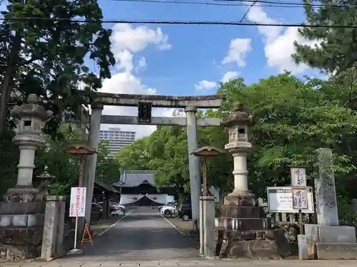 加納天満宮の鳥居