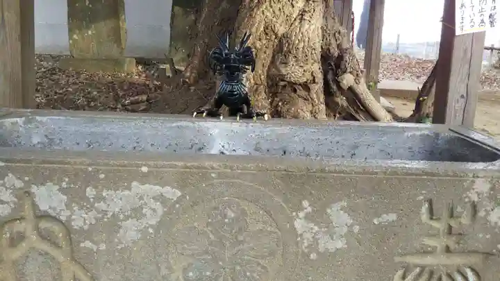 諏訪神社の手水舎