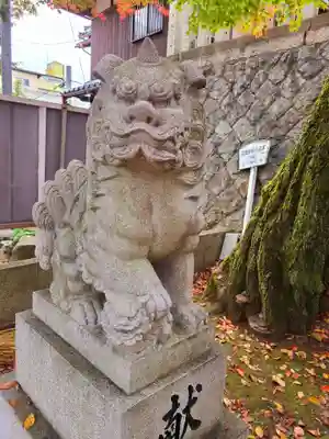 御霊神社の狛犬