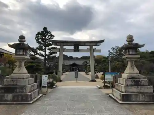 誉田八幡宮の鳥居