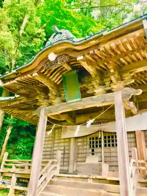 蚕影神社の本殿・本堂