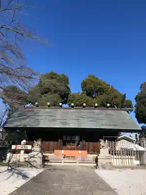 所澤神明社の本殿・本堂