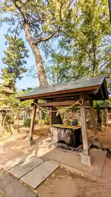 白幡天神社の手水舎