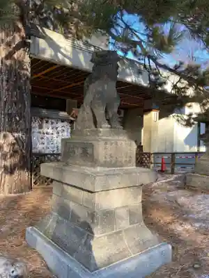 白石神社の狛犬