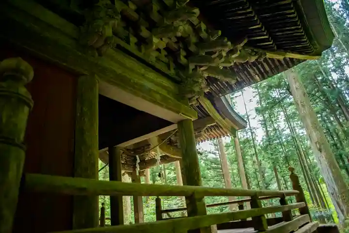 賀蘇山神社の本殿・本堂