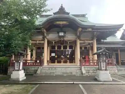 植田八幡宮の本殿・本堂
