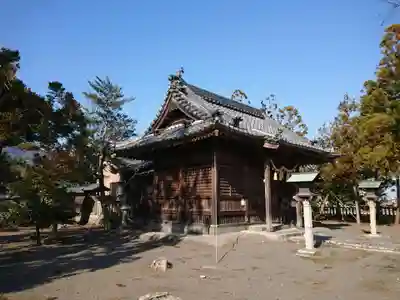 八幡神社の本殿・本堂