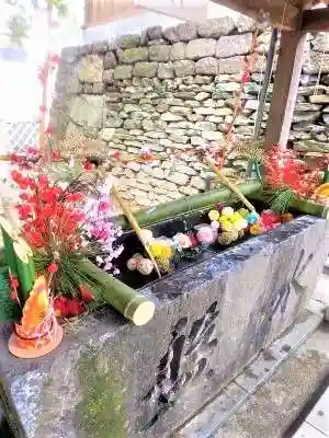 福島八幡宮の手水舎