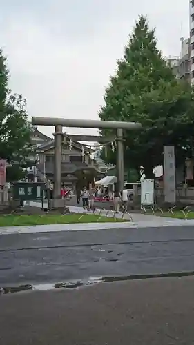 浅草神社の鳥居