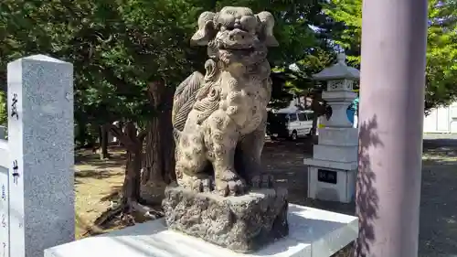 札幌村神社の狛犬