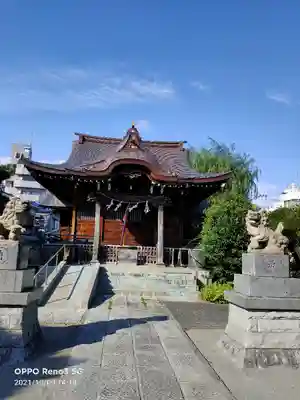 安方神社の本殿・本堂