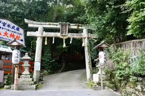 八大神社の鳥居