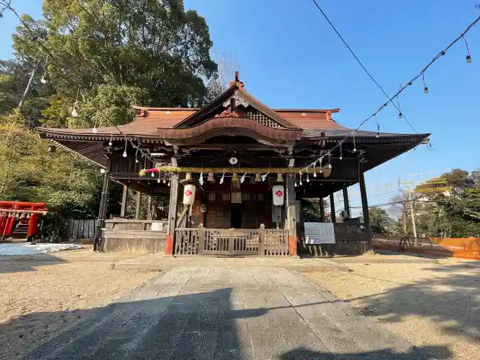 大原八幡神社の本殿