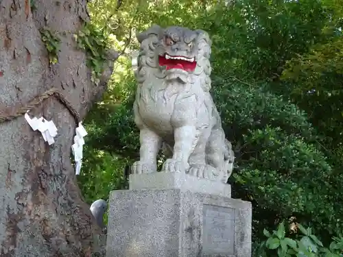 比々多神社の狛犬