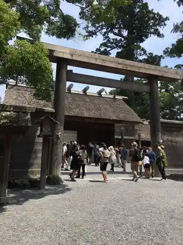 伊勢神宮外宮（豊受大神宮）の鳥居