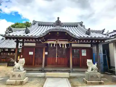 長洲貴布禰神社の本殿・本堂