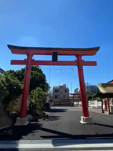 東京羽田 穴守稲荷神社の鳥居