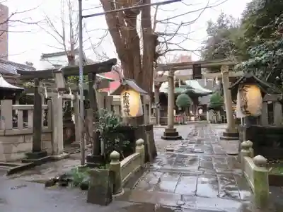 小野照崎神社の鳥居