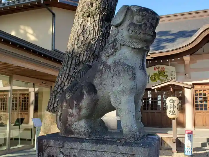 龍城神社の狛犬