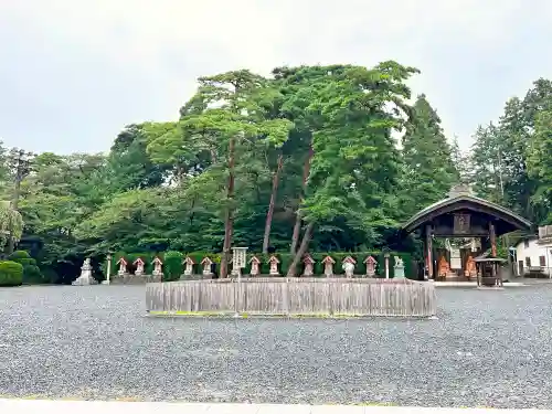 盛岡八幡宮の庭園