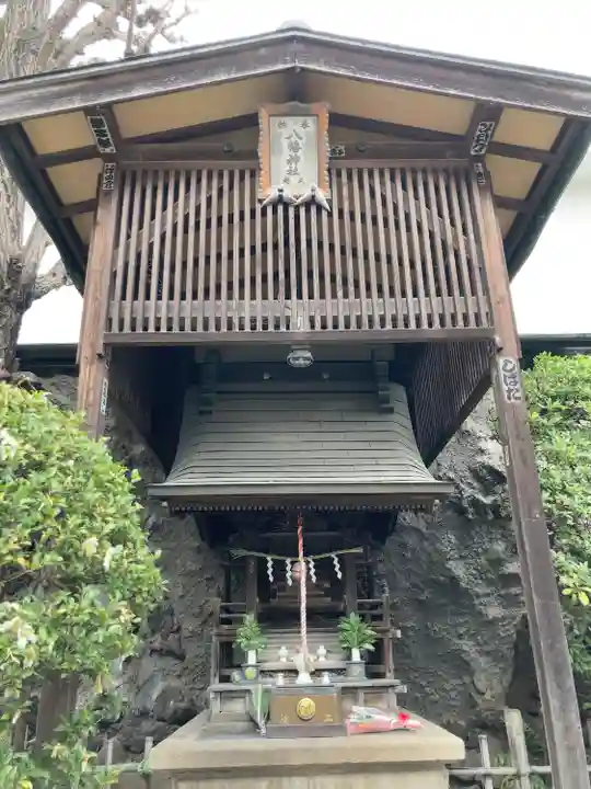 八幡神社(大洲藩加藤家上屋敷跡)(東京都)