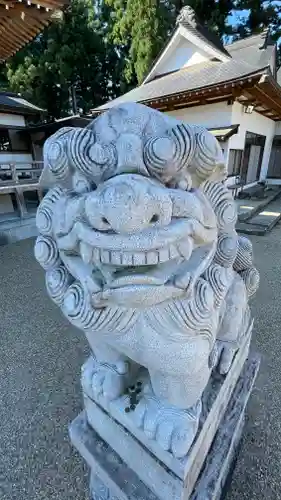 薬萊神社(里宮）の狛犬