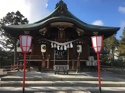 五泉八幡宮の本殿