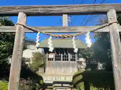 丸崎神明神社の鳥居